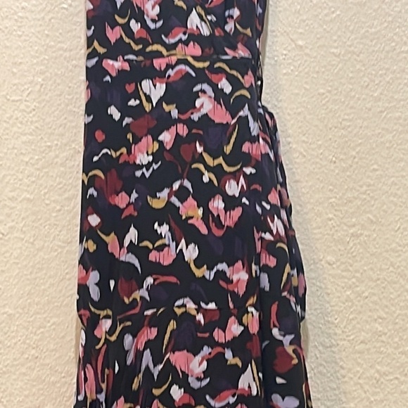 A.L.C. Roslyn Hearts Silk Sleeveless Midi Dress 0 - Picture 6 of 13